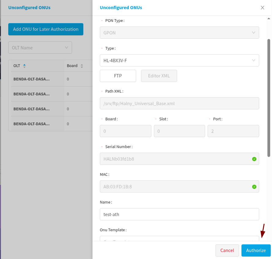 Tela inicial do Analysis