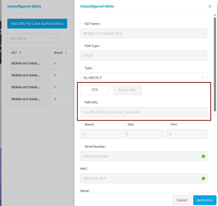 Tela inicial do Analysis