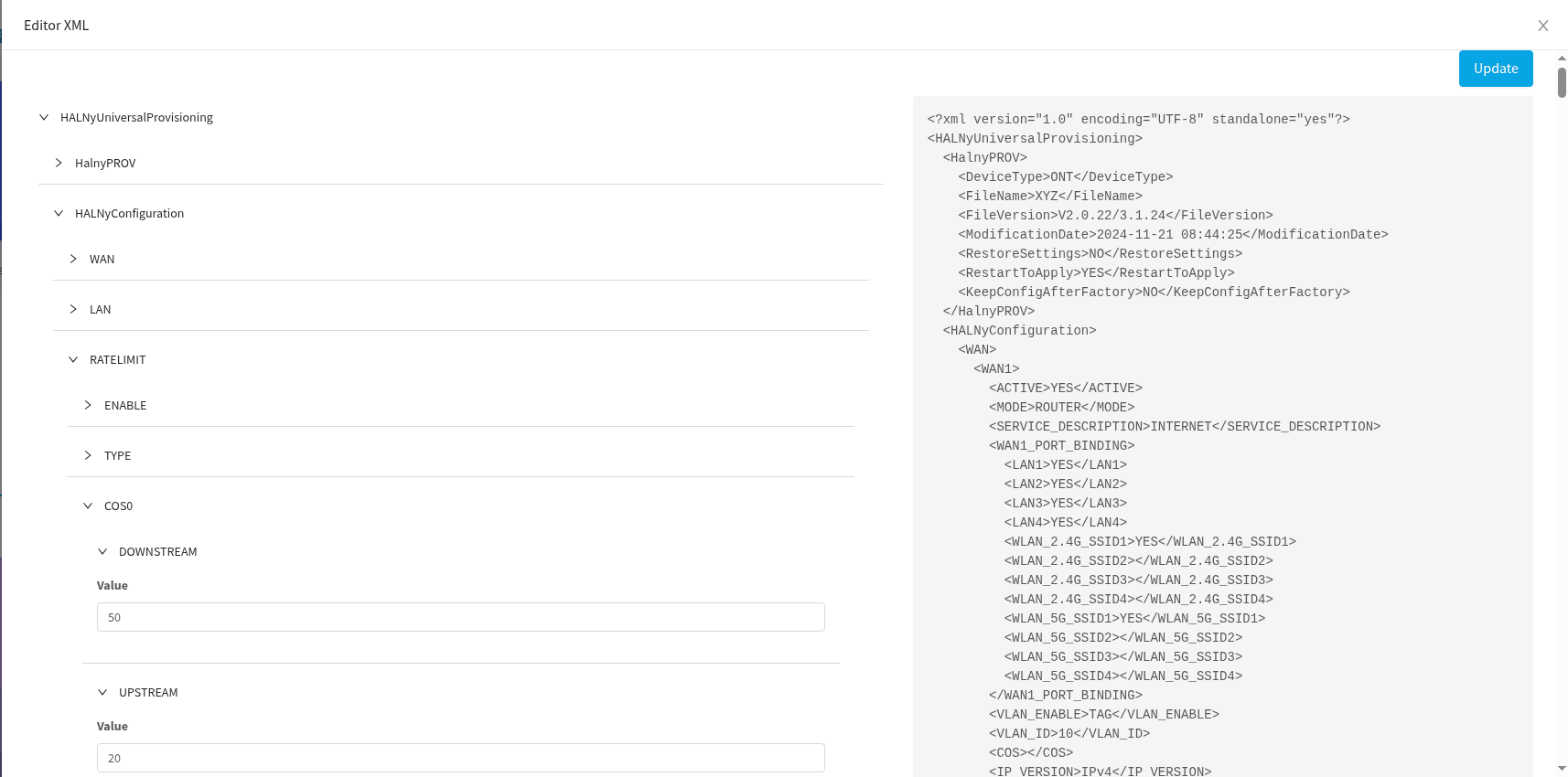 Tela inicial do Analysis